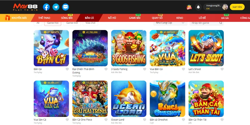 Bắn cá May88 với đồ họa sắc nét, súng đa dạng và cơ hội săn thưởng lớn dành cho mọi người chơi. Bắn cá May88 với đồ họa sắc nét, súng đa dạng và cơ hội săn thưởng lớn dành cho mọi người chơi.